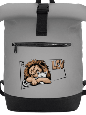 Kočičí horoskop: Lev  batoh Grey Marl