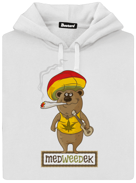 Medweedek dámská mikina klokanka White