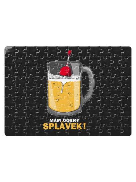 Splávek puzzle White