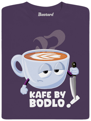 Kafe by bodlo pánské tričko Urban Purple