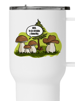 Strejda z Ameriky termohrnek White