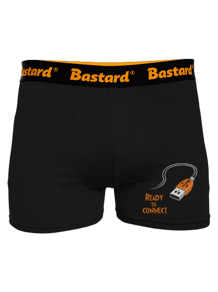 USB připojení boxerky Black