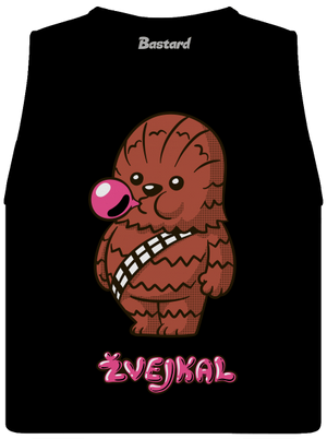 Žvejkal dámské tílko volné Black