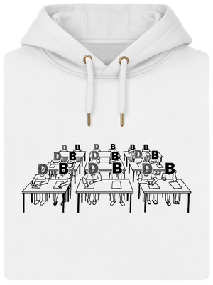 Cimrman: Debil, blbeček unisex mikina premium Snowwhite