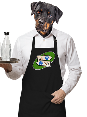 Dálkový pochod zástěra Black