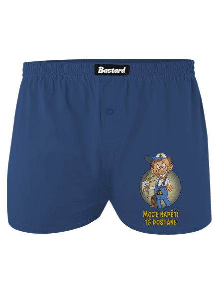 Moje napětí pánské trenky Blue