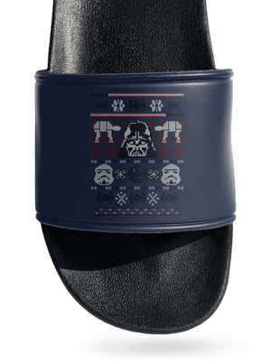 Vader na svetru pantofle Navy