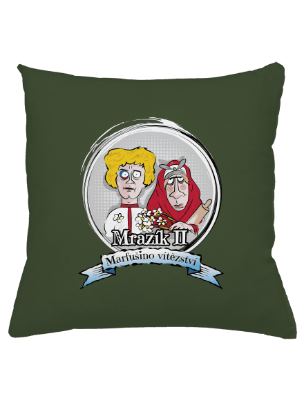 Mrazík 2 polštář Olive Green