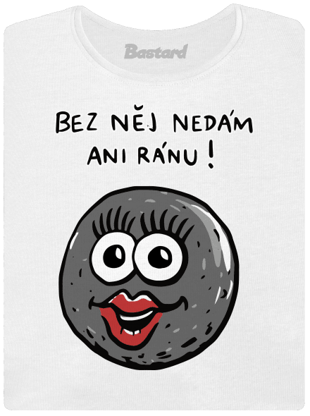 Dělo a koule dámské tričko s lemem White