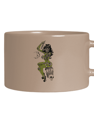 Striptýz hrnek makronka Brown Macaron