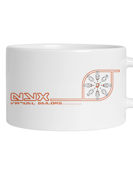 NYX Virtual Sailors hrnek makronka White