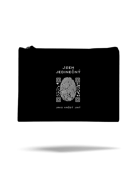 Jsem jedinečný taštička Black