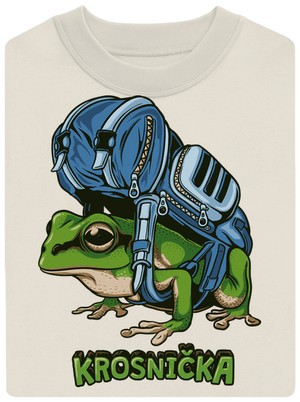 Krosnička unisex mikina bez kapuce Off White