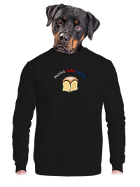 unisex mikina bez kapuce