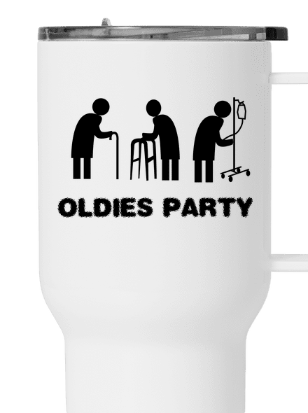 Oldies party termohrnek White