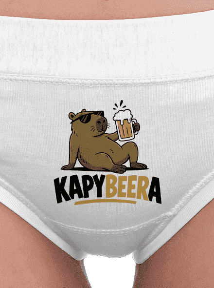 Kapybeera dámské kalhotky White