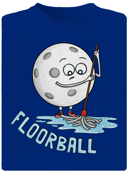 Floorball pánské sportovní tričko Royal Blue Mal