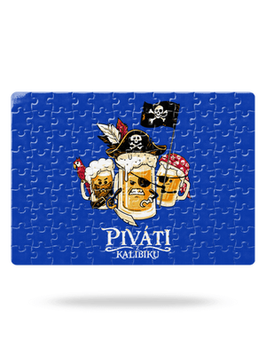 Piváti z Kalibiku puzzle White