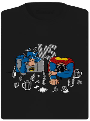 Souboj superhrdinů dámské sportovní tričko Black