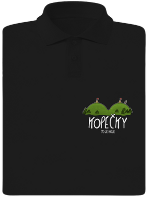 Kopečky pánská polokošile Black