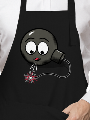 Bomba zástěra Black