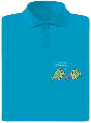 Háček pánská polokošile Blue Atol