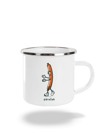 Páreček plecháček White