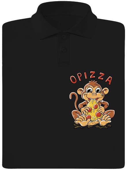 Opizza pánská polokošile Black