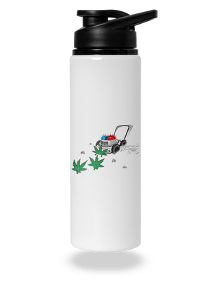 Ganja krize lahev na vodu White