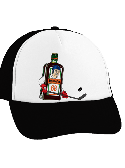 Jágrmeister kšiltovka truckerka Black cap