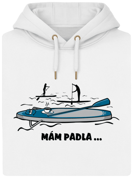 Mám padla unisex mikina premium Snowwhite