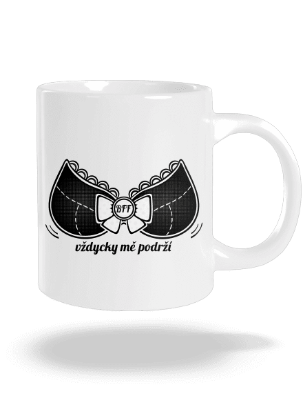 Podprsenka velký hrnek White
