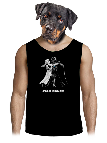Star dance pánské tílko Black