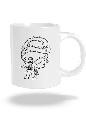 Cimrman: MŇ MŇ MŇ velký hrnek White