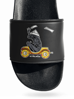 Vetřelníček pantofle Black