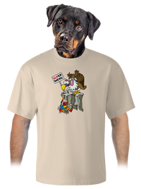 unisex tričko oversized