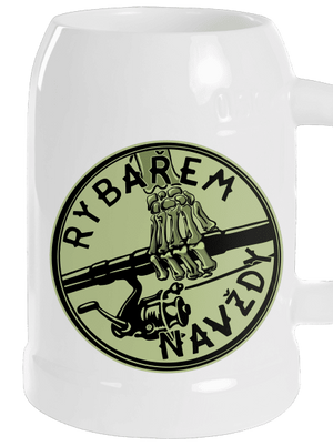 Rybářem navždy  půllitr White