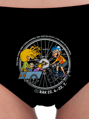 Cyklistický horoskop: Rak dámské kalhotky Black