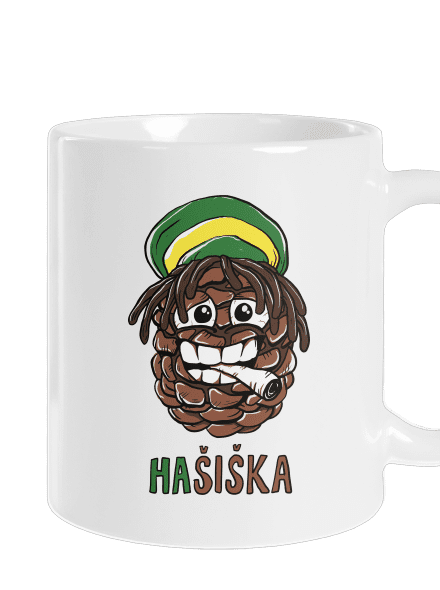 Hašiška klasický hrnek White