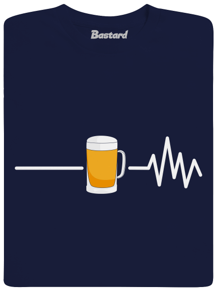 Beer help pánské tričko Navy