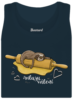 Miluju válení dámské tílko klasické Navy