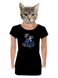 dámské tričko s lemem