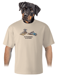 unisex tričko oversized