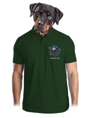 Padá server pánská polokošile Bottle Green Mal