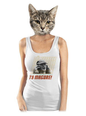 B18: Jiří Kára dámské tílko klasické White