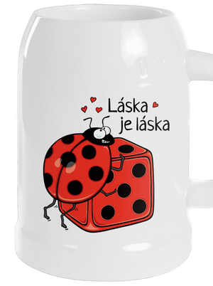 Láska je láska půllitr White