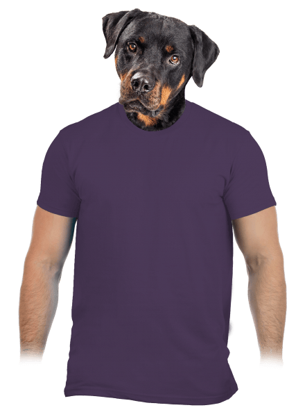 Bez potisku pánské tričko Urban Purple