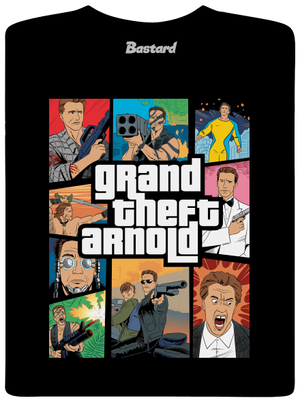 Grand Theft Arnold dětské tričko Black