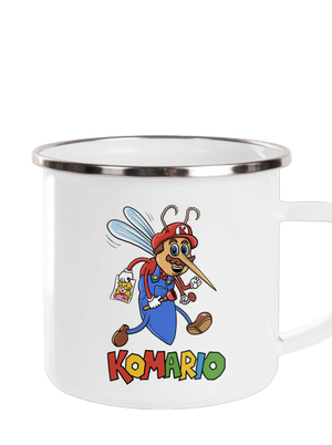 Komario plecháček White