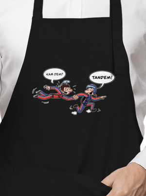 Tandem zástěra Black